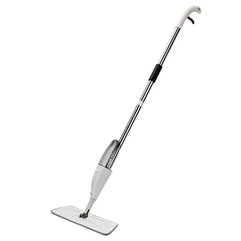 360° Spray Mop with Microfiber Pad – Multi-Surface Floor Cleaner for Home & Kitchen